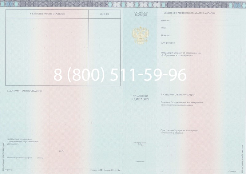 Заказать Диплом магистра 2014-2024 года в Салавате