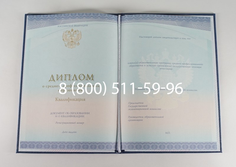 Диплом колледжа (Спецбланк) 2014-2024 года в Салавате Диплом колледжа (Спецбланк) 2014-2024 года в Салавате