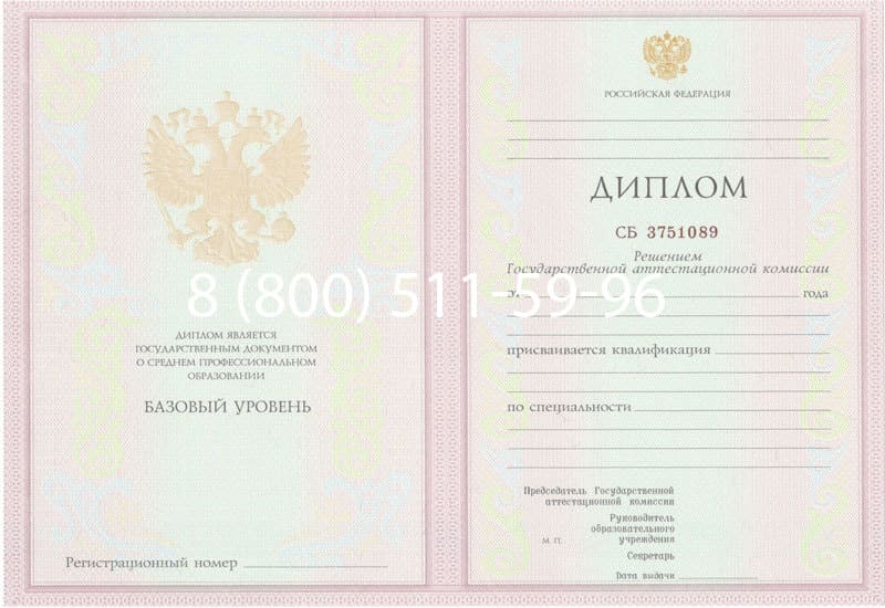 Купить Диплом техникума 2003-2006 годов в Салавате Купить Диплом техникума 2003-2006 годов в Салавате